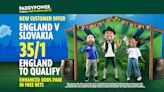 Euro 2024 offer: Get England to qualify vs Slovakia at 35/1 with Paddy Power