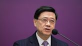 Hong Kong leader says early prison release unlikely for national security offenders