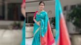 Urmila Matondkar's Turquoise And Coral Kanjeevaram Saree Was Made To Set Elegant Ethnic Fashion Goals