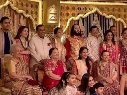 Ambani Family Gets Together For Auspicious Grah Shanti Puja Ahead Of Anant Ambani-Radhika Merchant Wedding - News18