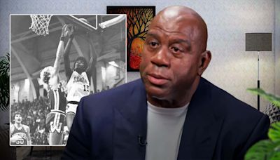 Magic Johnson's heartbreaking reaction to death of ex-Michigan State teammate