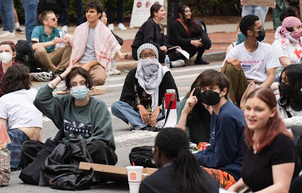 High School Students Lead Pro-Palestine Protests, Show Support for Campus Encampments