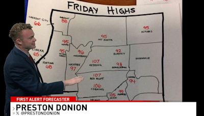 The global software outage affected this forecaster’s broadcast. He took the weather report into his own hands – literally