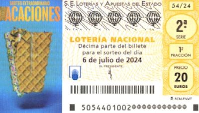 Lotería Nacional: comprobar resultados del Sorteo Extraordinario de Vacaciones de hoy, sábado 6 de julio de 2024