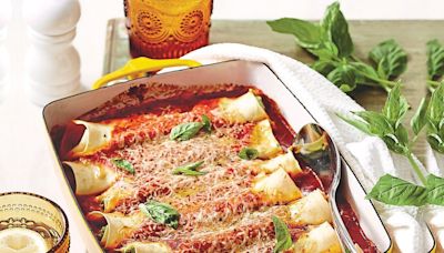 Easy + Cheesy Chicken and Spinach Enchiladas Recipe is Just $1.26 Per Serving!