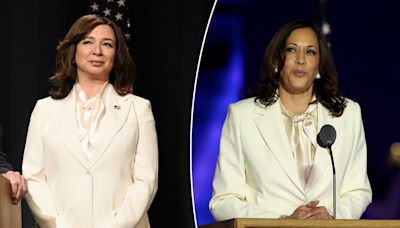 Maya Rudolph sets ‘SNL’ return to play Kamala Harris for 2024 election: report