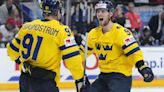 Grundstrom's double powers Sweden past Canada 4-2 to win bronze at hockey worlds