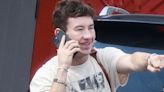 Barry Keoghan Wears Taylor Swift Eras Tour Merch During Outing with Sabrina Carpenter