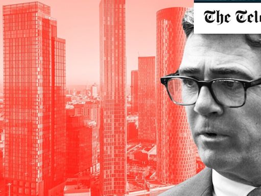Andy Burnham’s Manchester officials sued over £140m skyscraper loans