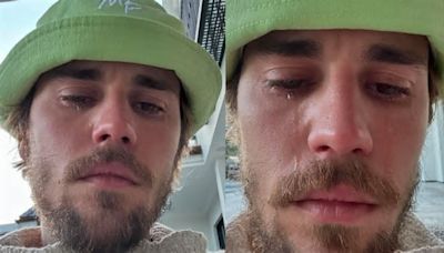 Justin Bieber preocupa a sus fans después de subir una serie de fotos llorando