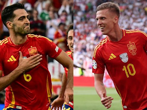 ...Mikel Merino right at the death! Midfielder sends La Roja into Euro 2024 semi-finals as Dani Olmo and Rodri run the show in Stuttgart | Goal.com English Oman