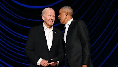 What did Obama say about Biden staying in the race?