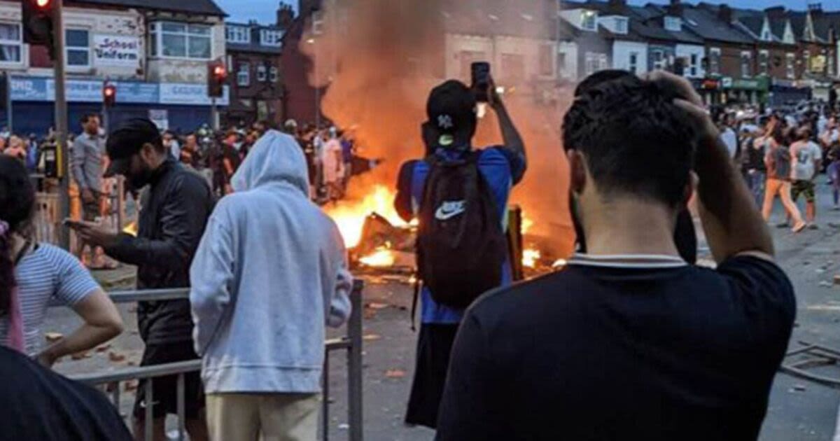 Britain’s night of chaos as Leeds burns, London violence erupts and teen stabbed