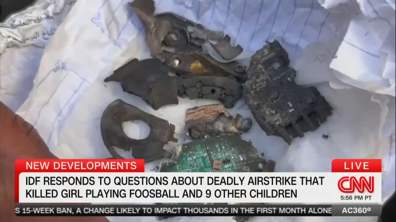 CNN Investigation Points to IDF Being Behind Airstrike That Killed 10 Children in Gaza — Despite Denials