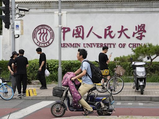 A top Chinese university fires a professor after a student accused him of sexual harassment