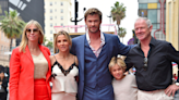 Chris Hemsworth recibe su estrella en el Paseo de la Fama de Hollywood