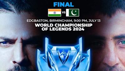 ...India vs Pakistan World Championship Of Legends Final Live Streaming: When And Where To Watch IND-C vs PAK-...