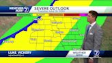 Strong to severe storm Tuesday afternoon and evening