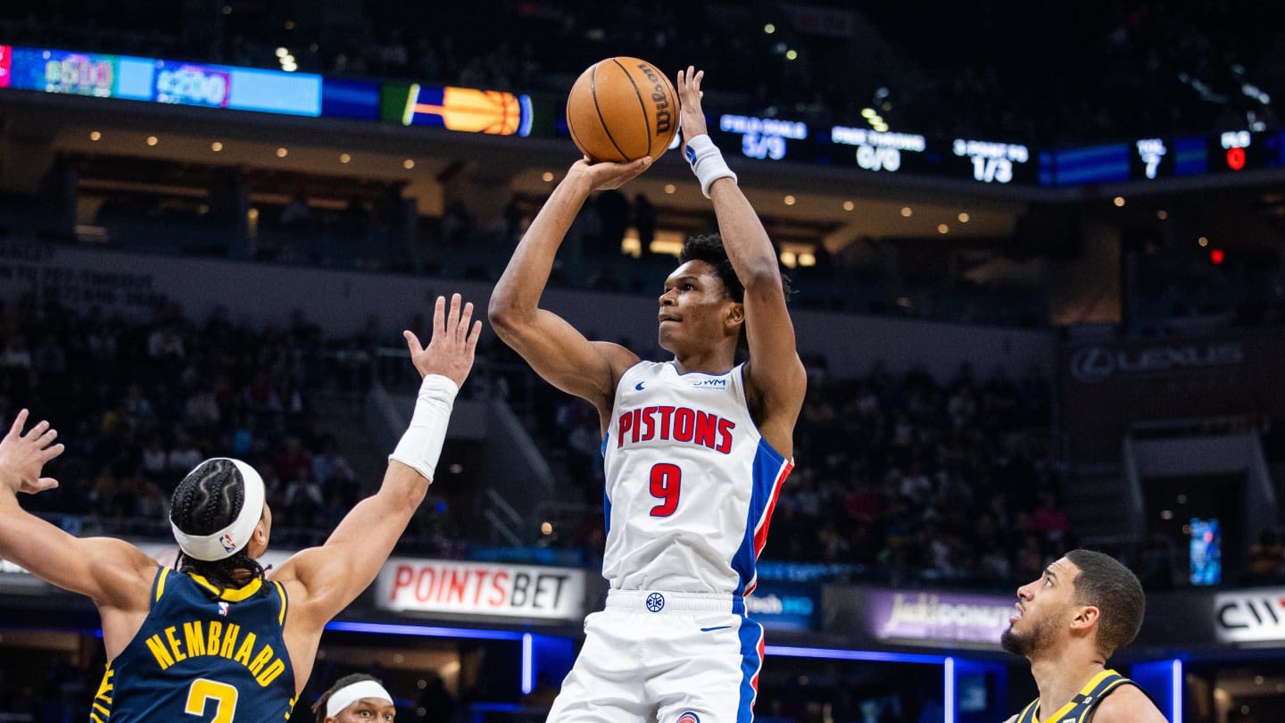 Pistons Coach Helping Ausar Thompson With Key Area of Development