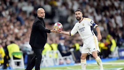 La reacción de los jugadores del Real Madrid a las quejas de Pep Guardiola y Rodrigo por el césped