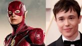 Warner Bros. Discovery estaría considerando a Elliot Page como reemplazo de Ezra Miller en el DCEU