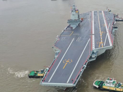 China’s new aircraft carrier begins sea trials as Beijing boosts naval power