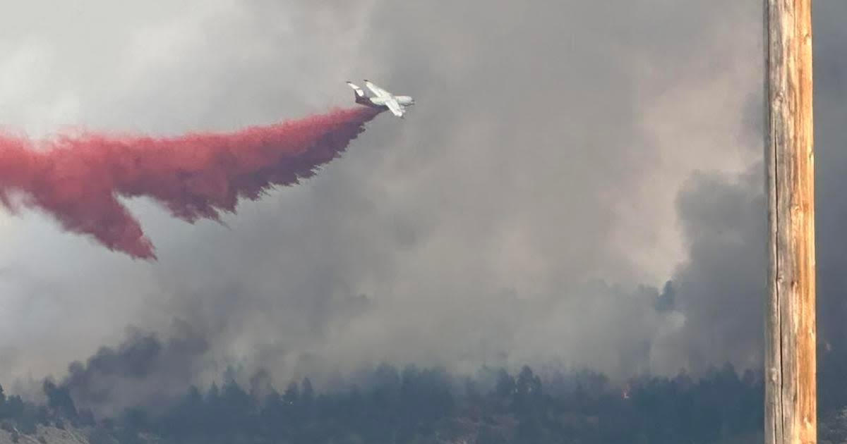 Deadman Wildfire southwest of Ashland, MT near Tongue River grows to 4,000 acres