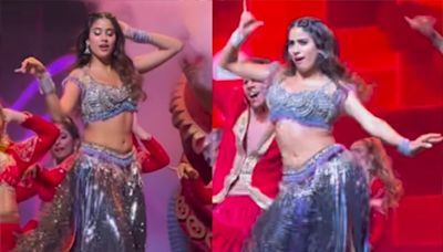 Janhvi Kapoor's electrifying dance moves on 'Nadiyon Paar' in blue dress shakes up IIFA