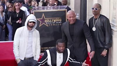 Dr. Dre, stella a Hollywood e festa con Snoop Dogg, Eminem, 50 Cent