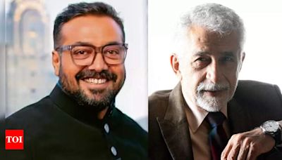 Anurag Kashyap reveals Naseerudin Shah was upset when he declined a project: 'I was a failed actor' | Hindi Movie News - Times of India