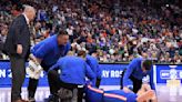 Florida's Micah Handlogten stretchered out of SEC championship after horrific leg injury