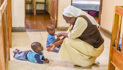 Sisters in Kenya shelter infants born of incest and high maternal mortality