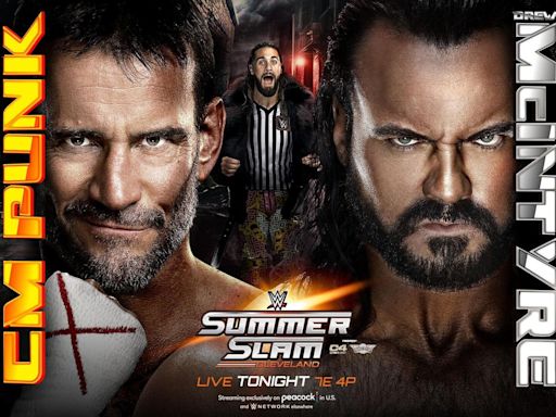 WWE SummerSlam 2024 Results: McIntyre Wins After CM Punk Attacks Rollins