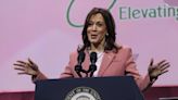 Harris praises Biden achievements, slams Trump in Dallas speech