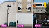 El zoo londinense de Banksy, explicado: aparece la tercera obra consecutiva del artista callejero