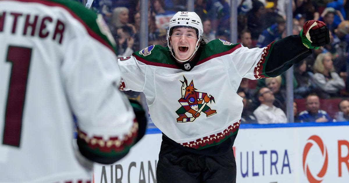 Logan Cooley makes NHL All-Rookie Team after 20-goal season with Coyotes