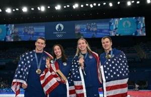 US break world record to win Olympic 4x100m mixed medley gold | Fox 11 Tri Cities Fox 41 Yakima