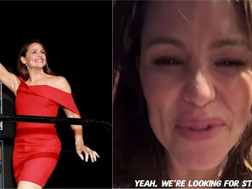 Jennifer Garner's Comic-con adventure as she gets stuck in an elevator for over an hour