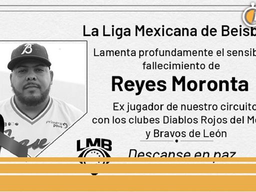 Reyes Moronta, ex-pitcher de Diablos Rojos, fallece en accidente