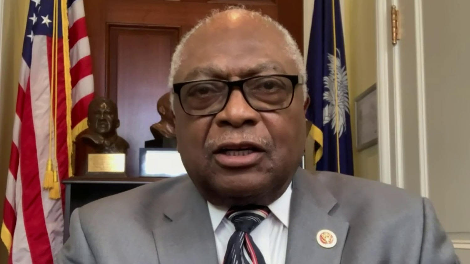 ‘It makes me emotional’: Rep. Jim Clyburn previews President Biden’s historic oval office address