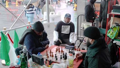 A Nigerian chess champion is trying to break the world record for the longest chess marathon