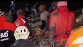 ‘Amazing’: Mark Dickey reacts as he reaches surface after being stranded 3,400ft underground in Turkey cave