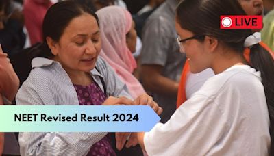 NEET Result 2024 (Released) Highlights – Direct link to check Revised scorecard, result at exams.nta.ac.in