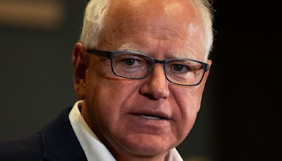 Tim Walz is roasted online with unflattering comparisons about his age