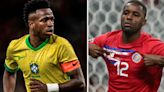 Dónde ver Brasil vs Costa Rica HOY: canal tv online del duelo por fecha 1 del Grupo D de la Copa América 2024