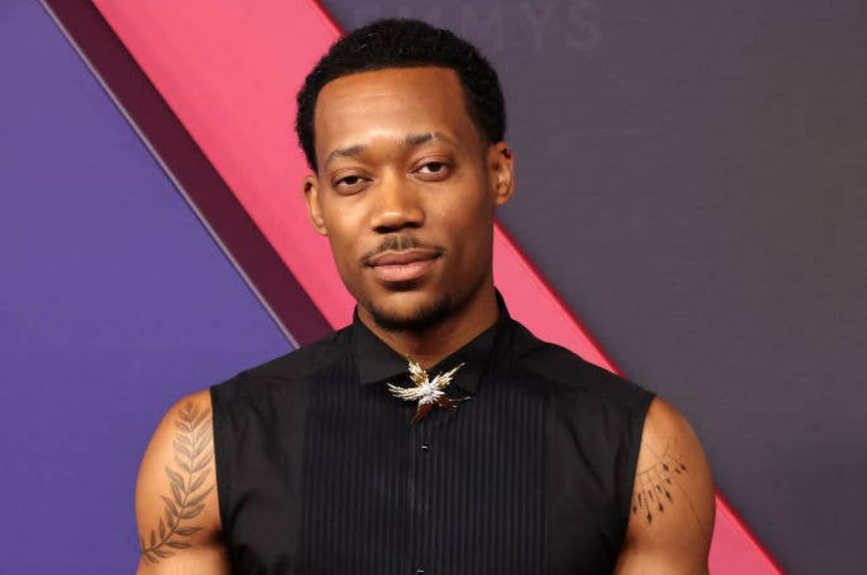 Here's How Fans Are Reacting To Tyler James Williams On The Emmys 2024 Red Carpet