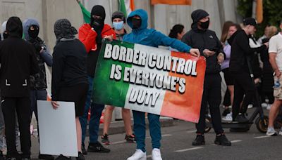 Second day of protests breaks out at Irish immigration site