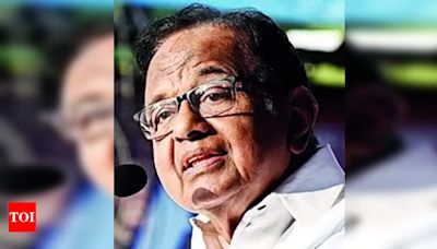 Chidambaram criticizes Chief Election Commissioner for delay in action on PM Modi's controversial speeches | Chennai News - Times of India