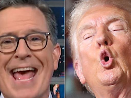 Stephen Colbert Takes Trump's Reported Sexist Slur And Fires It Right Back At Him