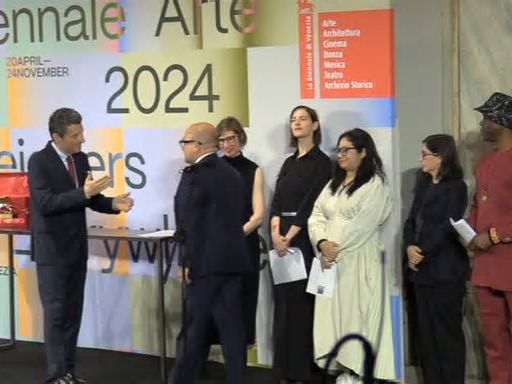 Biennale, la proclamazione del Leone d'oro all'Australia